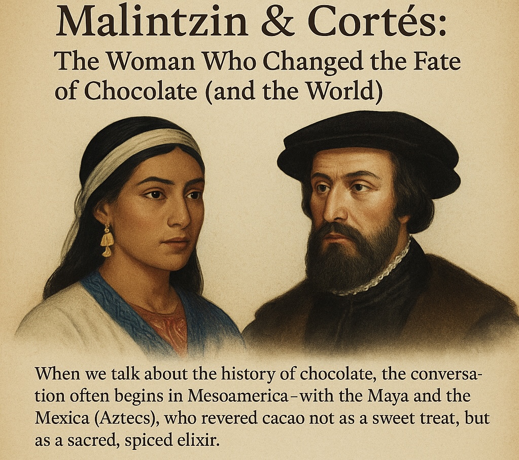 image of Malintzin and cortez